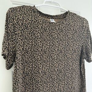 Old Navy Leopard Print Top